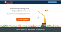 Desktop Screenshot of holisticwellbeing.com